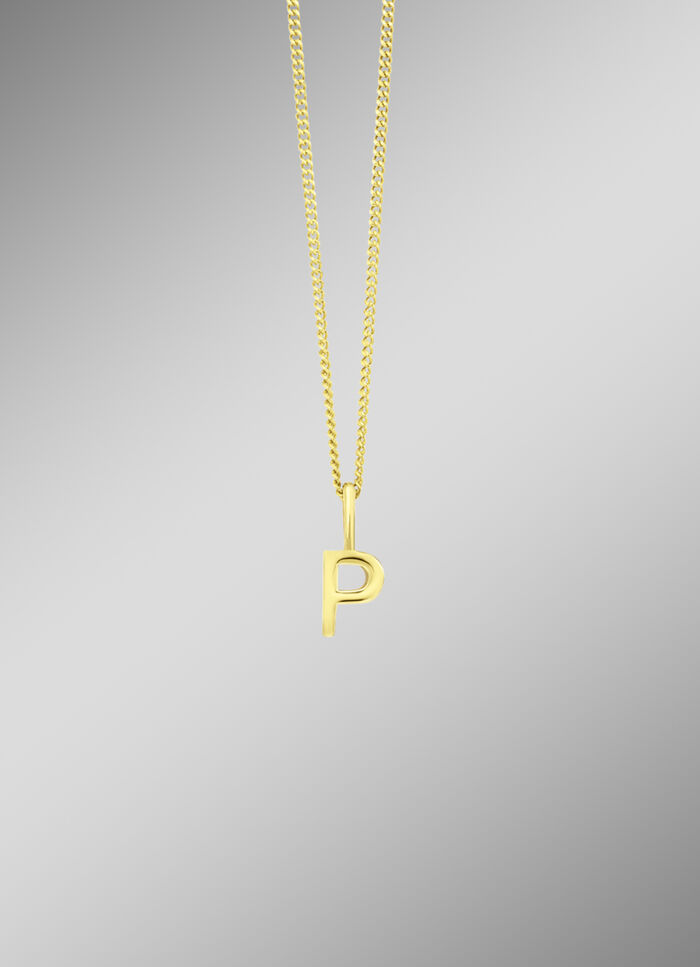 Letterhanger met kinketting