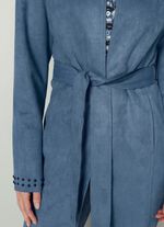 Blazer met klinknagels op de manchetten 