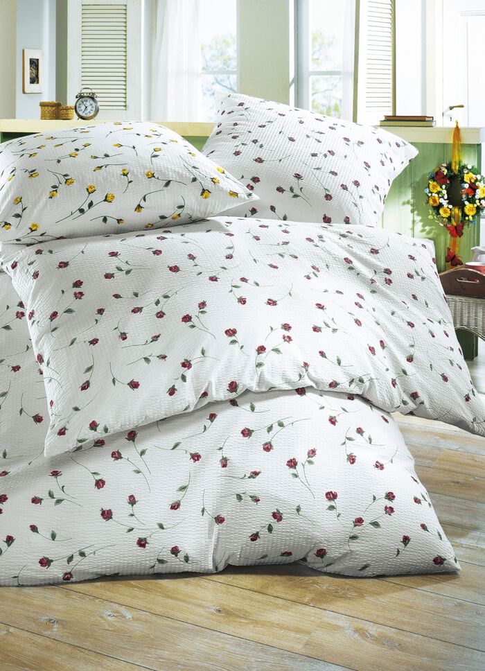 Beddengoedset "Janine". GEEL