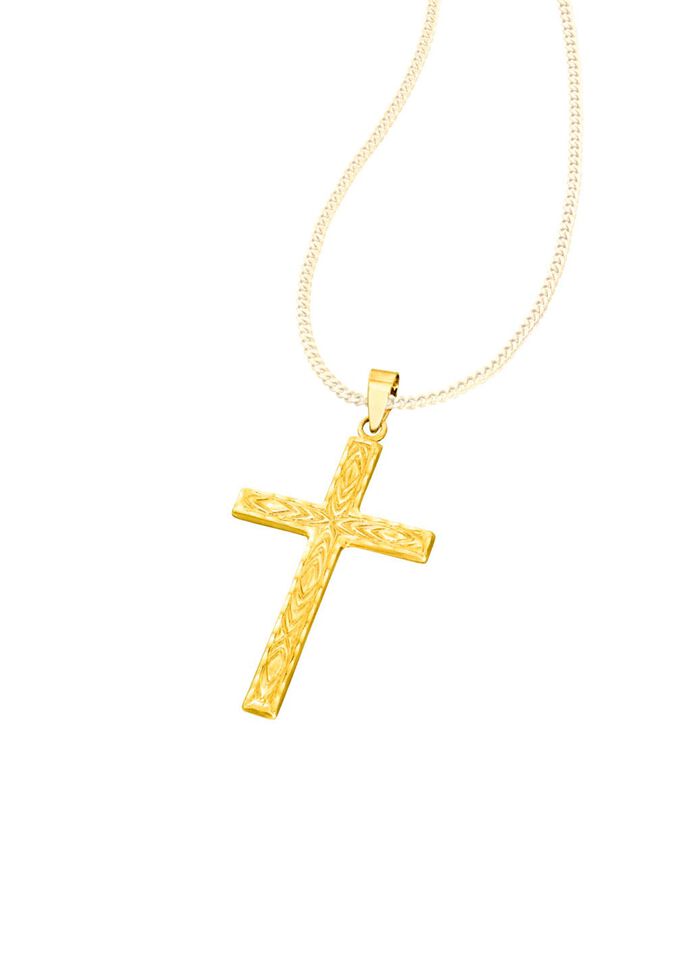 Kruishanger met diamantcoating 