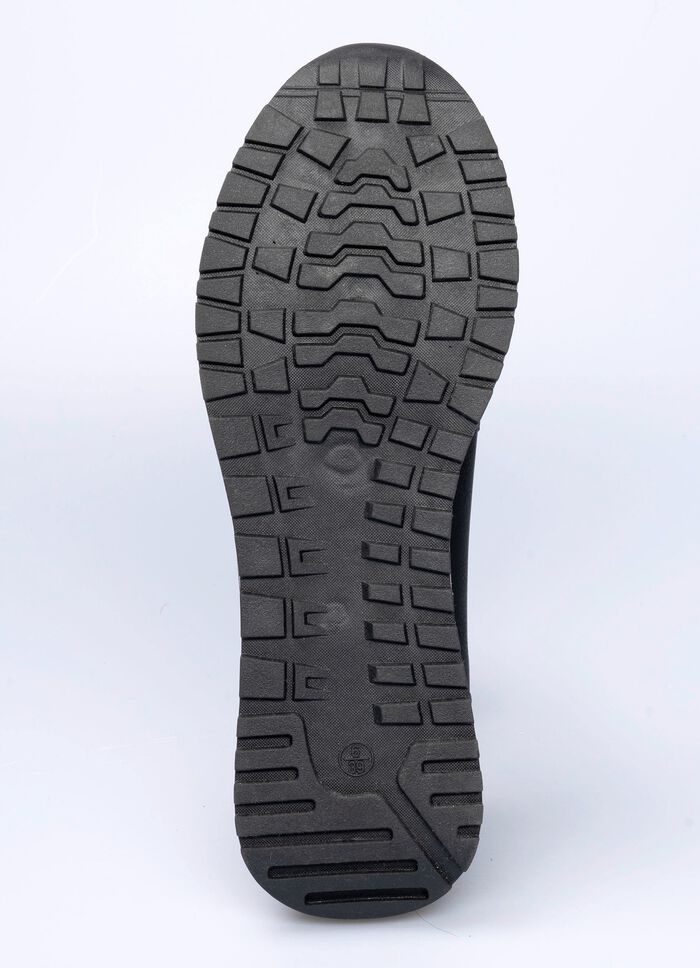 Comfort mocassin in lederlook 