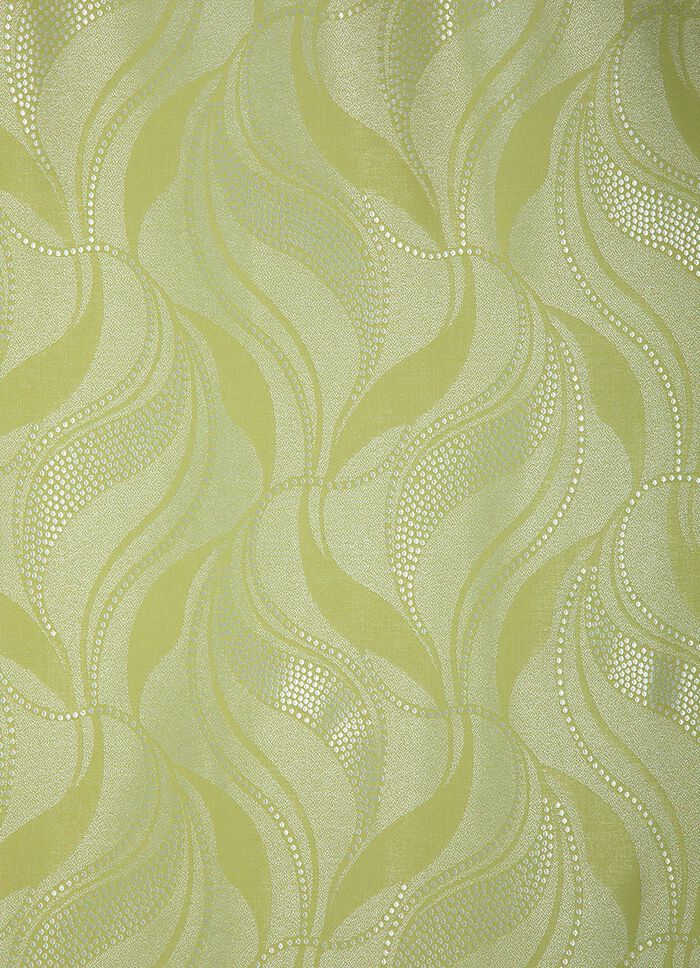 Overgordijn met rucheband GR&Uuml;N