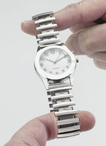 Horloge met stretchband 