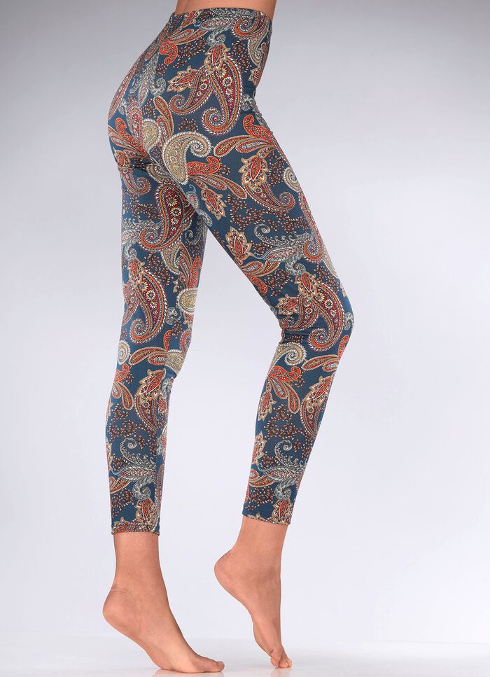 Laurina legging met digitale paisleyprint 