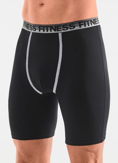 Drie-pack lange broeken met elastische tailleband 