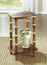 Kleine bijzettafel in verschillende kleuren EIKEN ROBUUST