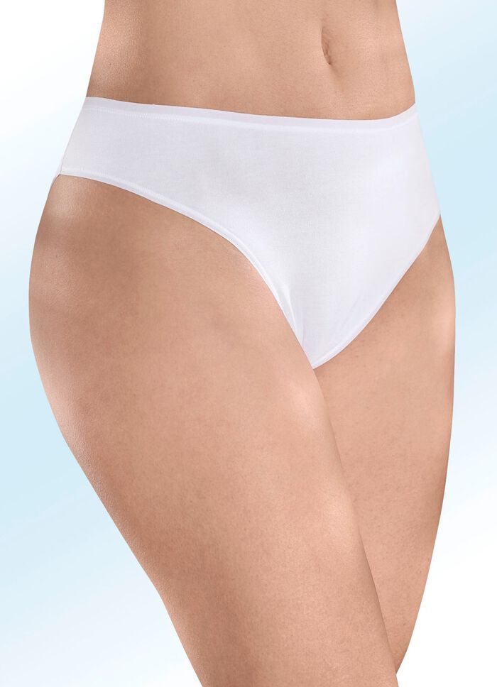 Schiesser drie-pack slips van biologisch katoen 