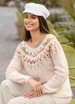 Trui met Noors patroon 