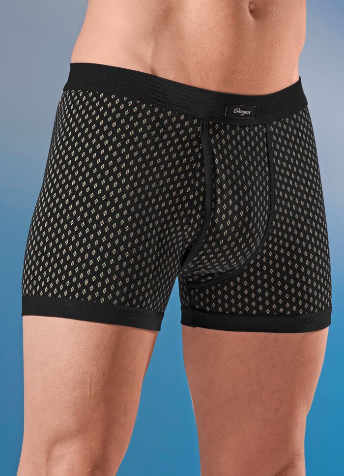 Set van vier boxershorts, met een all-overprint 