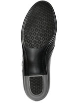 ELENA EDEN, chique damespumps, breedte H, gemaakt van leer ZWART