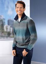 Troyer met korte ritssluiting 