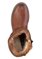 Remonte laarzen met rimpels BRUIN