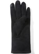 Dameshandschoen gemaakt van zacht elastisch materiaal ZWART