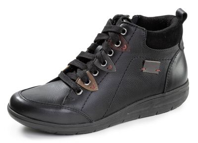 ELENA EDEN, comfortabele dameslaarzen, breedte H, met uitneembaar voetbed 