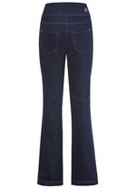 Yogajeans met uitlopende enkelbreedte 