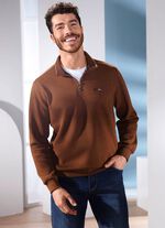 Trui van &ldquo;Milano Italy&rdquo; MIDDENBRUIN GEM&Ecirc;LEERD