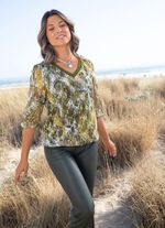 Shirttuniek met V-hals 