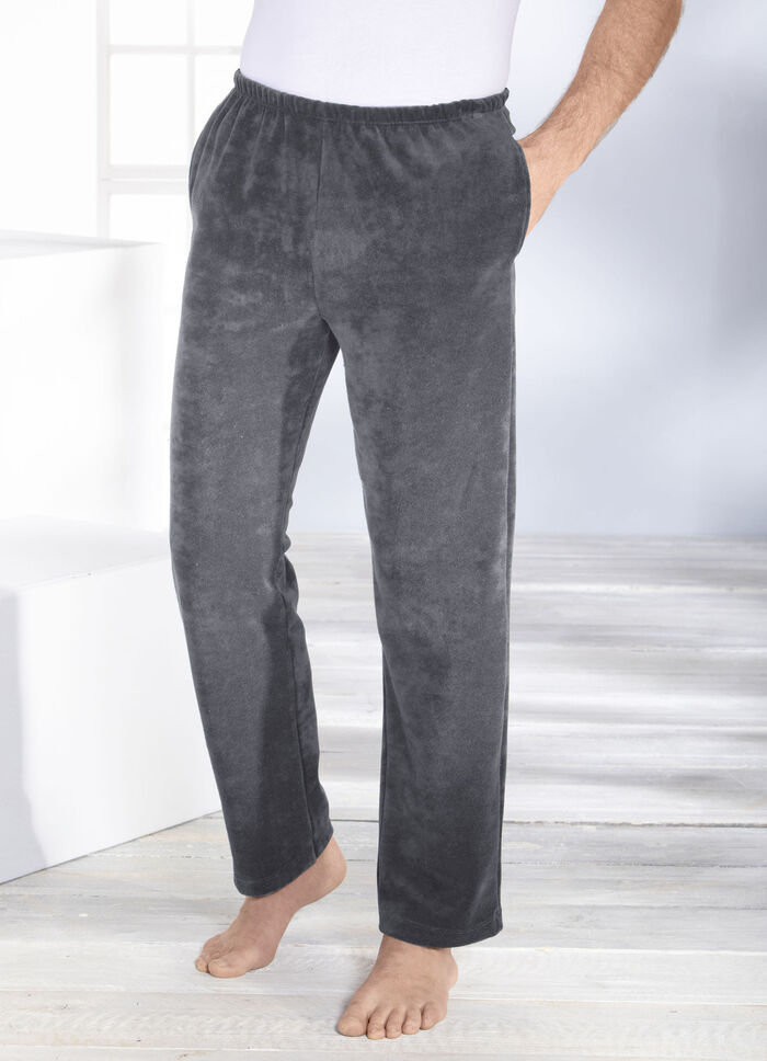 Broek met katoen ANTRACIET