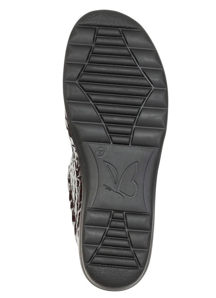 Caprice, elegante damespantoffels, breedte H, met uitneembaar voetbed 