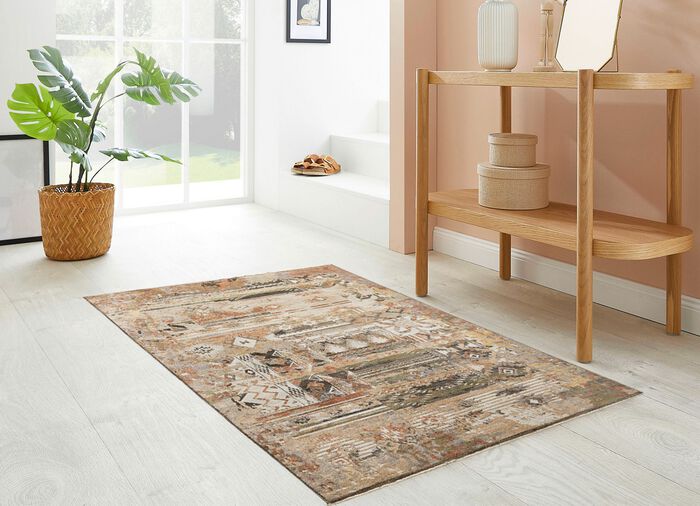 Moderne bruggen, galerij en tapijten 