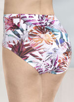 Laurina vierpack slips met kleurrijk printdesign 