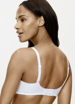 Triumph Amourette minimzer beugelbeha met elastische kant WIT