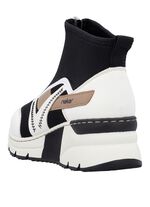 Rieker, stijlvolle dameslaarzen, breedte G, met uitneembaar voetbed 