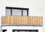 Balkon-privacyscherm in bamboe-look 