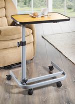 Bijzettafel met gecoat tafelblad 