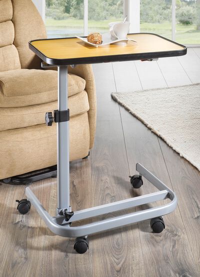 Bijzettafel met gecoat tafelblad 