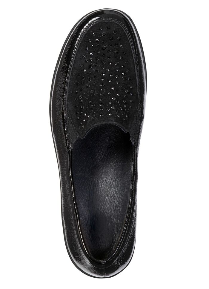 ELENA EDEN, comfortabele damespantoffels, breedte H, met uitneembaar voetbed 