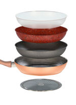 Livington Copper &amp; Stone grillpan - sterk als steen 