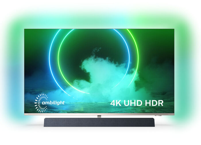Philips 4K-Ultra-HD-Ambilight-led-tv met ingebouwd soundsysteem 