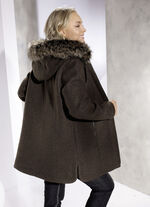 Jas met afneembare capuchon 