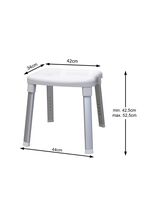 Douche- en badkruk met extra grote zitting 