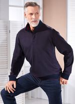 Overhemd met opstaande kraag in 3 kleuren 