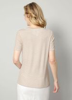 Overhemd met all-over gestreept dessin 