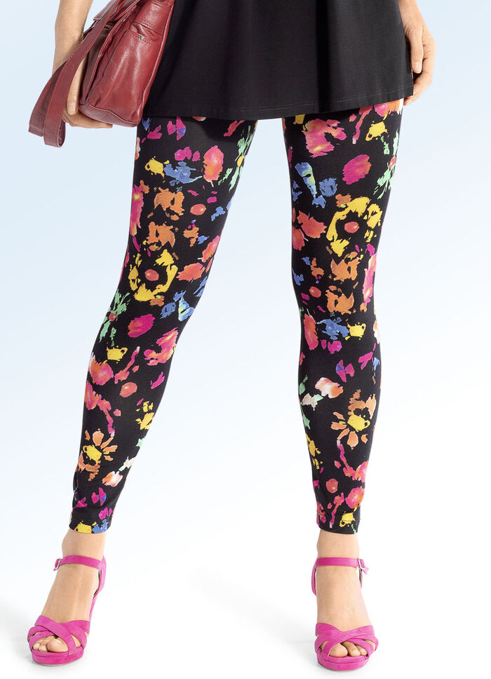 Pull-on legging met elastische tailleband 