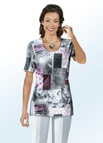 Overhemd met all-over dessin 