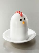 3-in-1 eierdopje, eierdopje en warmer 