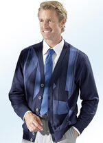 Stijlvolle stropdas MIDDENBLAUW