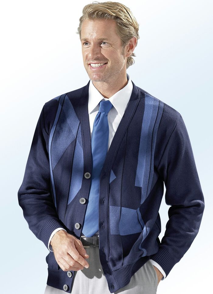 Stijlvolle stropdas MIDDENBLAUW