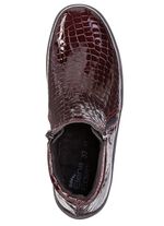 ELENA EDEN, comfortabele dames enkellaarsjes, breedte H, met uitneembaar voetbed BOURGONDI&Euml;