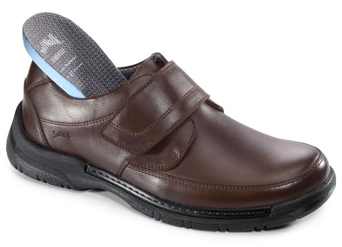 Klittenbandpantoffels met klimaatmembraan MOKKA