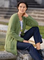 Lang vest in parelmoer 