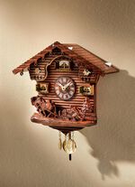 Koekoeksklok van hout 