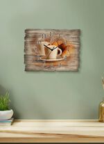 Wandklok met een vintage look 