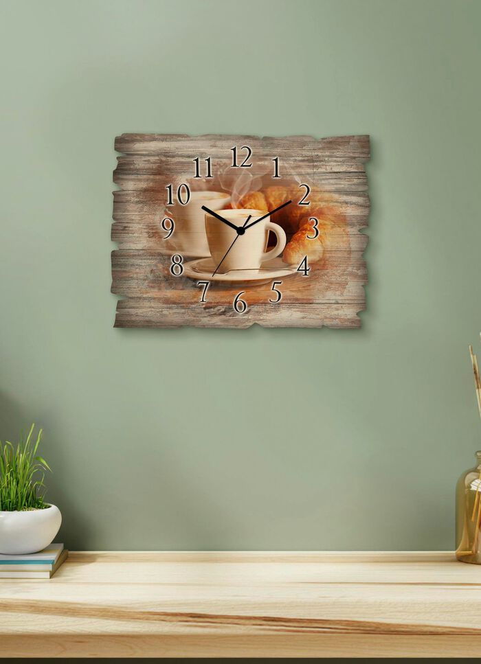 Wandklok met een vintage look 