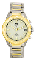 Radiogestuurd herenhorloge op zonne-energie, gemaakt van titanium 