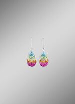 oorhaken met Swarovski-elementen 